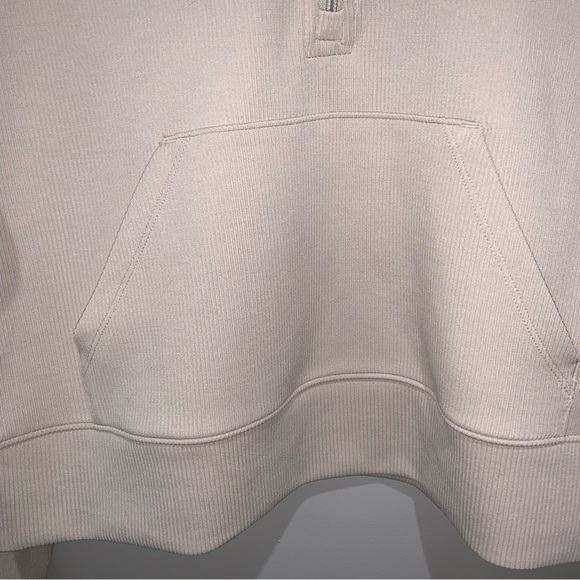 NWT “ALL IN MOTION” women’s half zip sweatshirt, size medium - Picture 6 of 7